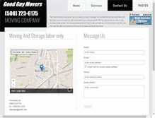 Tablet Screenshot of goodguymoversboston.com